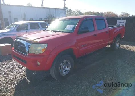 2006 Toyota Tacoma Base V6 z USA, uszkodzony, nr VIN 5TEMU52N16Z193991